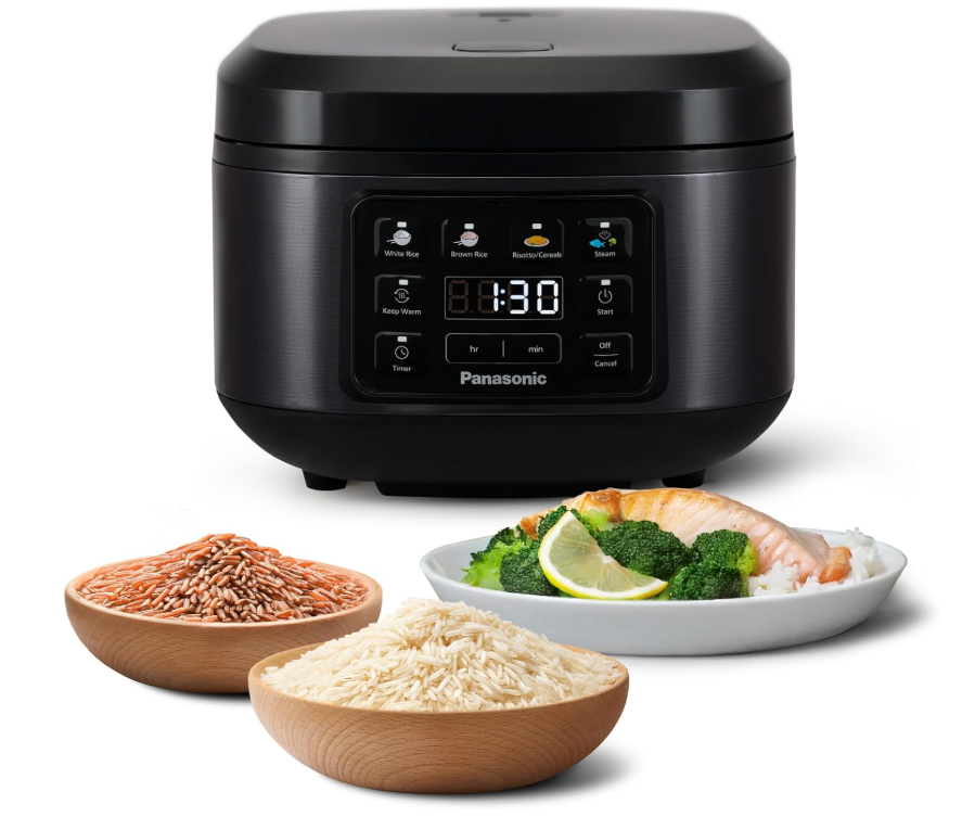 Cuiseur à riz Panasonic SR-DA152KXE présenté sur Amazon