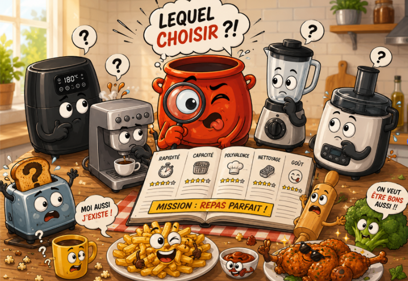 Meilleur airfryer 2026 : comparatif de cinq modèles