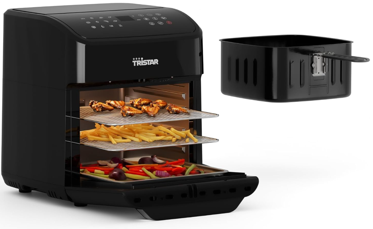 Tristar FR-9065 airfryer 12 L avec plusieurs niveaux de cuisson